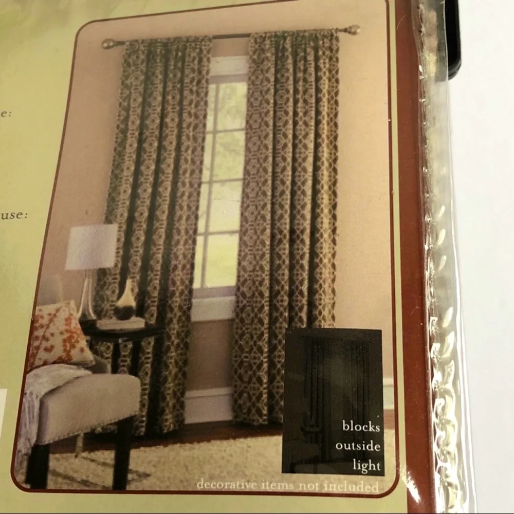 NEW Window Curtain Room Darkening, 84”, 1 Panel